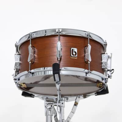 British Drum Company BS-14-65-SN Big Softy Series Cherry & Balsa 6.5" x 14" Snare Drum image 2