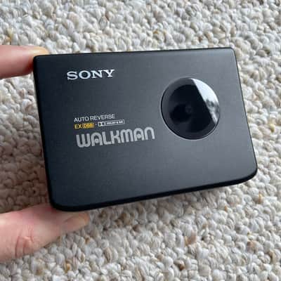 SONY EX60 Walkman Cassette Player, Awesome Black !  Working  ! image 11