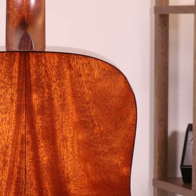 Martin Custom Shop D-14f  Sinker Mahogany - Black Ebony Fretboard, Italian Alpine Spruce image 10