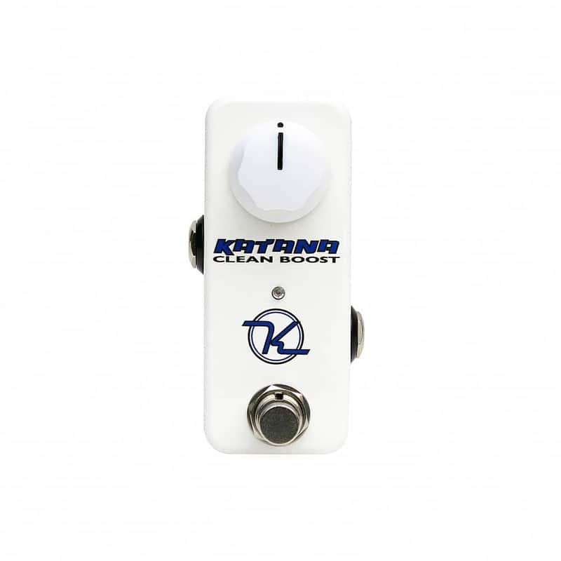 NEW! Keeley Mini Katana Clean Boost White image 1