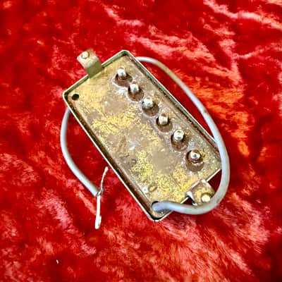BRIDGE Maxon U-2000 humbucker 1970 Gneco embossed logo Greco PAF original vintage MIJ Japan pickup image 2