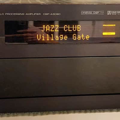Yamaha Yamaha DSP-A3090 Digital Sound Field Processing Amplifier 1996 - Black metal image 1