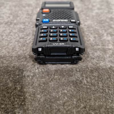 Baofeng UV-5R Black Receiver - Like New w/ Original Box & charging port, Antennae image 13