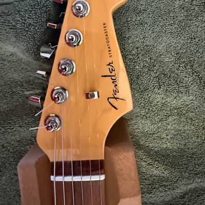 Fender American Elite Stratocaster Mystic Black/Rosewood w/ OHSC — US15 Serial image 4