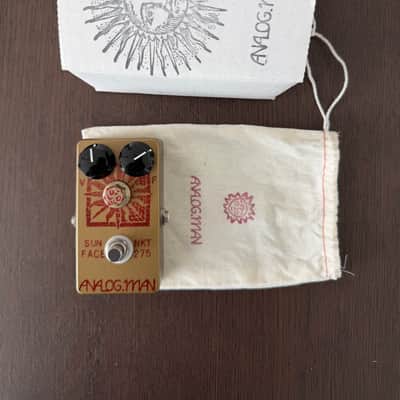 Analogman Sun Face White Dot NKT 275 Germanium Fuzz 2002 - 2011 - Gold image 1