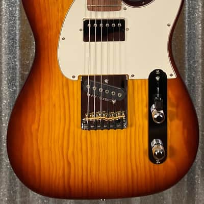 G&L USA Fullerton Deluxe ASAT Classic Bluesboy Old School Tobacco Sunburst Guitar & Bag Blem #9094 image 1