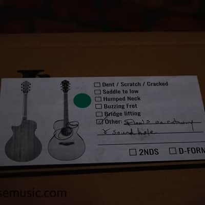 Ibanez AAD77CE-TKS Advanced Acoustic - Transparent Black Sunburst High Gloss image 14
