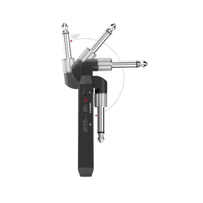 M-VAVE WP-5G 5.8G Rechargeable Wireless Guitar System Transmitter and Receiver with FREE GHS Phosphor Bronze Guitar Strings image 5