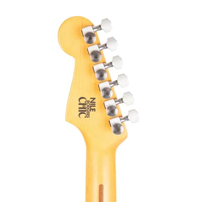 2022 Fender Nile Rodgers Signature Hitmaker Stratocaster Electric Guitar, Olympic White, NR0XXXX image 9