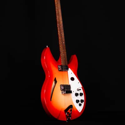 Rickenbacker 330 Double Cutaway Electric Guitar, FireGlo image 8