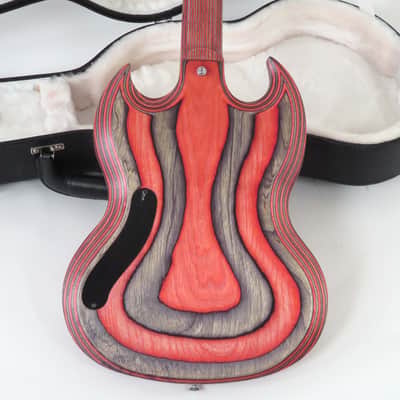 2009 Gibson Zoot Suit SG Limited Edition - Red and Black - Original Case Bild 5