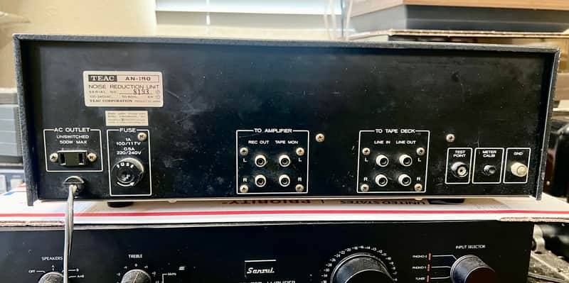 TEAC AN-180 Vintage Noise Reduction Unit; Tested | Reverb