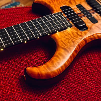 Alembic Series II Guitar 5A Quilted Maple Top and Back image 8