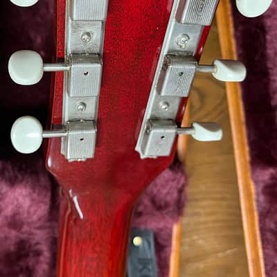 William's USA guitars REDWOOD LES PAUL SPECIAL DC like Gibson light as a feather 2018 - Cherry image 5