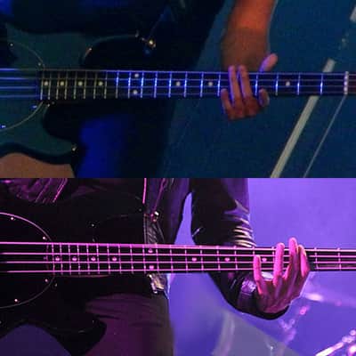 Ernie Ball Music Man Stingray 4 bass 'Evanescence style' GlossBlack (Mirror) + hardfoam case & strap image 10