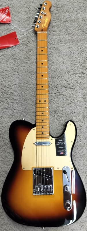 Fender American Ultra II Telecaster®, Maple Fingerboard, Ultraburst + HS Case