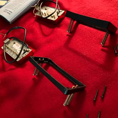 Schaller Golden 50’s Humbucking Pickup set 2004 - Deep Gold Plated image 8