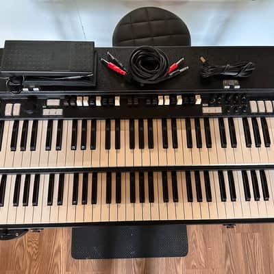 Crumar Mojo Suitcase Double Manual Organ 2022 - Present - Black / Wood