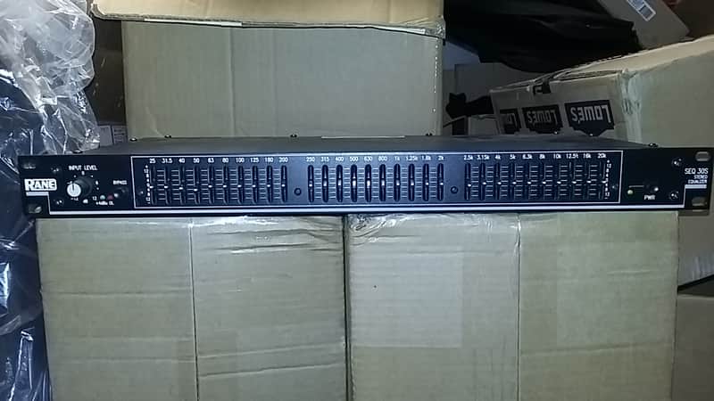 Rane SEQ 30S Stereo Equalizer image 1