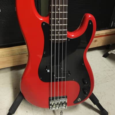 JB Player P Bass 2000's Red 5 String modification image 1