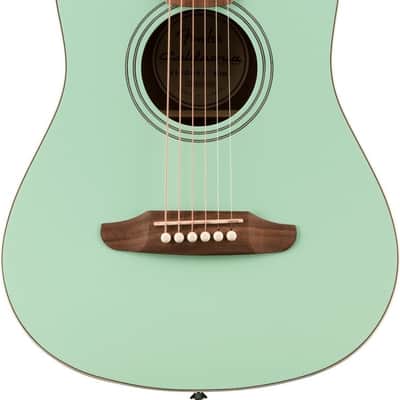 Fender California Standard Redondo Mini with Bag Surf Green image 2