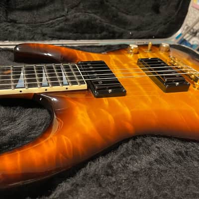Jackson USA Select Series SLATQH Soloist Arch Top 2003 - 2005 Tobacco Sunburst image 10