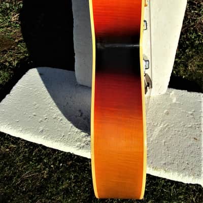 Kawai Jazz Guitar, 1960', Japan, 17" Body, 2 Pu. Sunburst Finish image 10