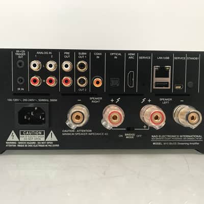 NAD M10 BluOS Streaming Amplifier - Black image 4