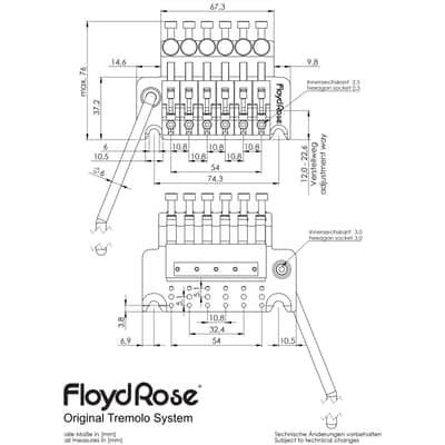 Floyd Rose Original Chrome - Made in Germany image 12