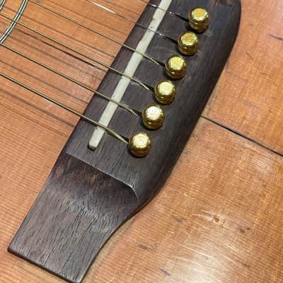 Vintage Gretsch solid spruce top acoustic / electric guitar  Sun valley  60’s  - Natural nitrocellulose image 6