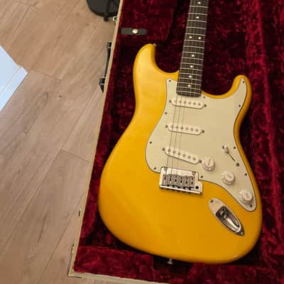 Fender Japan Stratocaster ST-700 SPL Rebel Yellow 1986 Rebel Yellow image 1