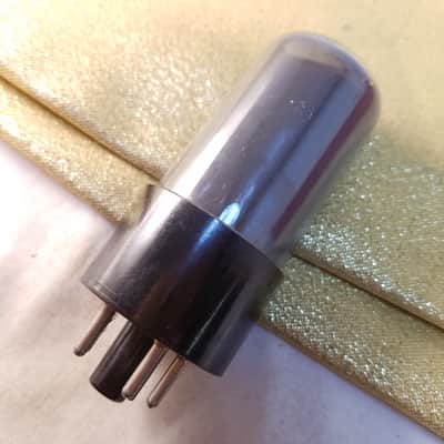 RCA 6V6GT tNOS AT1000 TESTED Vacuum Tube greyglass black plate Beam Power 6V6 1945-1958 image 7