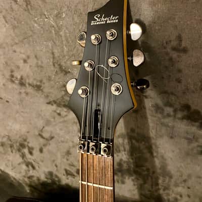 Schecter C-1 with Rosewood Fretboard 2000 - See-Thru Black Satin image 8