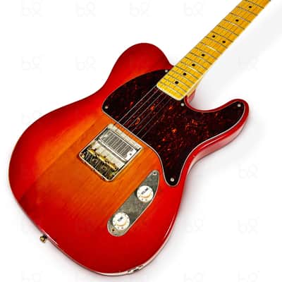 Sonic Angel Guitars Singletto Electric Guitar in Fire Burst image 3