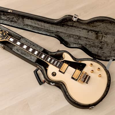 1989 Burny LC-100YS Yasu Signature Vintage Guitar Snow White w/ Tremolo & Case, Japan Fernandes image 18