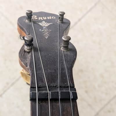 1915 Bruno Openback Tenor Banjo — Vintage Repair Project, Most Original Parts image 12