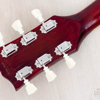 1975 Gibson Les Paul Deluxe Vintage Guitar Cherry, Humbucker Conversion w/ 57 Classic PAFs, Bigsby B7 & Case image 5