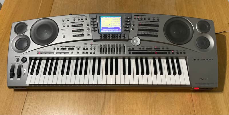 Casio MZ-2000 Keyboard Synthesizer Workstation, Yamaha Tyros Rival image 1
