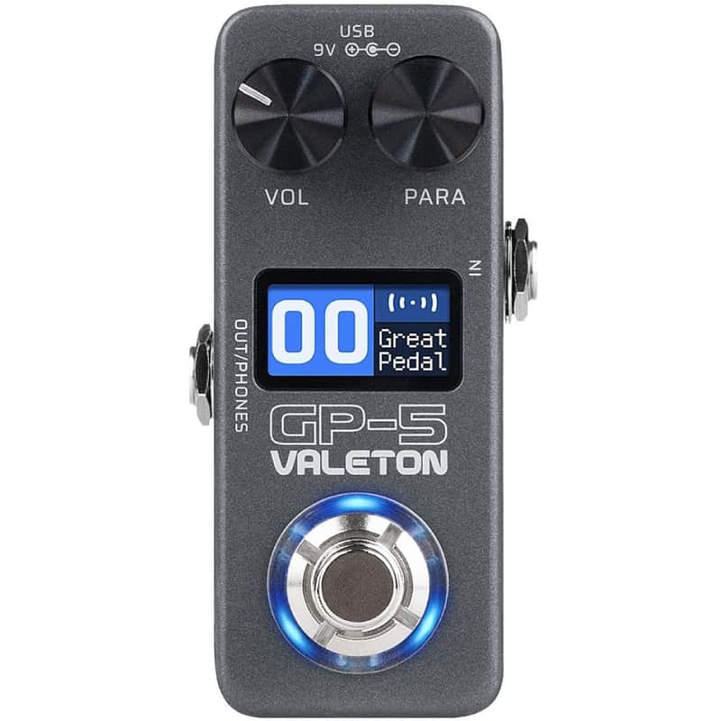 Valeton GP-5 Compact Multi-Effects Processor – SnapTone & IR Loader, 100+ Effects, Bluetooth, USB Audio Interface image 1