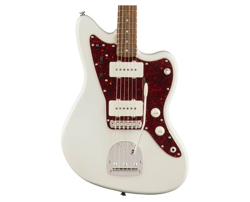 Used Squier Classic Vibe '60s Jazzmaster - Olympic White w/ Laurel FB image 1