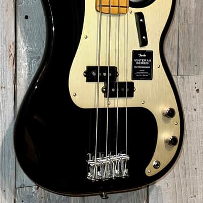 Fender Vintera II '50s Precision Bass - Black, Includes Pro Setup, Help Support Small Business & Buy It Here ! image 3