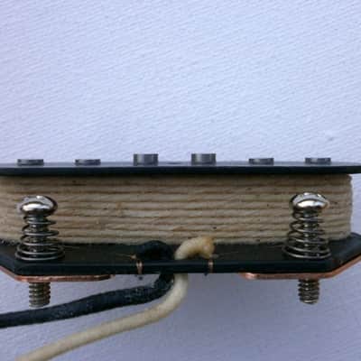 Telecaster Broadcaster Nocaster A5 Bridge 50's Hand Wound Fits Fender by Q pickups image 3