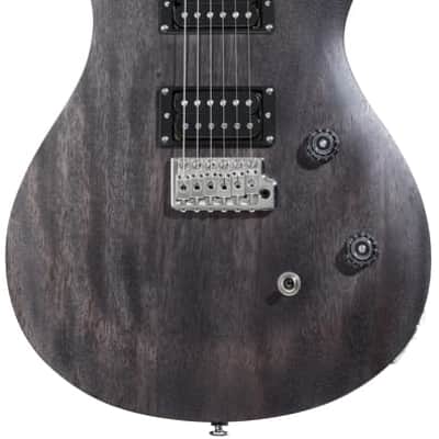 PRS SE CE 24 Standard Satin Electric Guitar - Charcoal Satin image 2