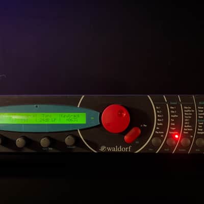 rare Waldorf Microwave II Rackmount Wavetable Polyphonic Synthesizer, legend