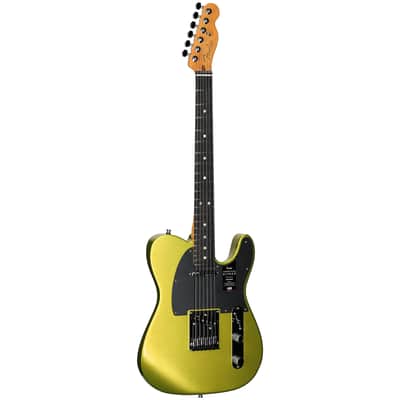 Fender American Ultra II Telecaster Electric Guitar, Ebony Fingerboard (with Case), Solar Flare, Open Box (Very Good) image 2