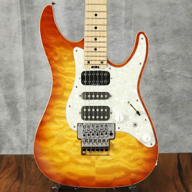 エレキギター SCHECTER SD-DX-24-AS Lemon Drop Sunburst Schecter SD-DX-24-AS Lemon Drop Sunburst [04/13] | Reverb