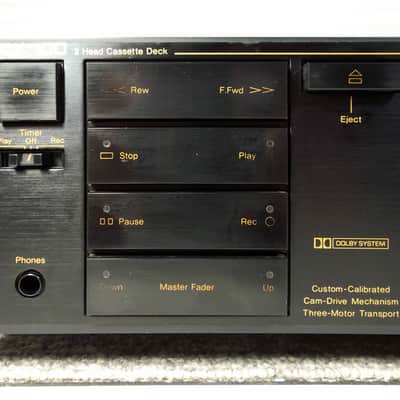 1984 Nakamichi BX-100 Rare Gear Drive Stereo Cassette Deck New Belts & Fully Serviced 02-18-2025 Beautiful Condition #038 image 2