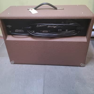 Fender Acoustasonic Junior DSP 2-Channel 2 x 40-Watt 2x8" Acoustic Guitar Amp with Onboard Effects 2004 - 2011 - Brown image 4