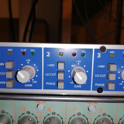 RME QUADMIC II 4-Channel Microphone Preamp 2010s - Blue image 3