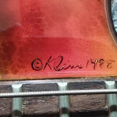 Kramer baretta 1988 - Kline Octopus - 1 of a kind image 14